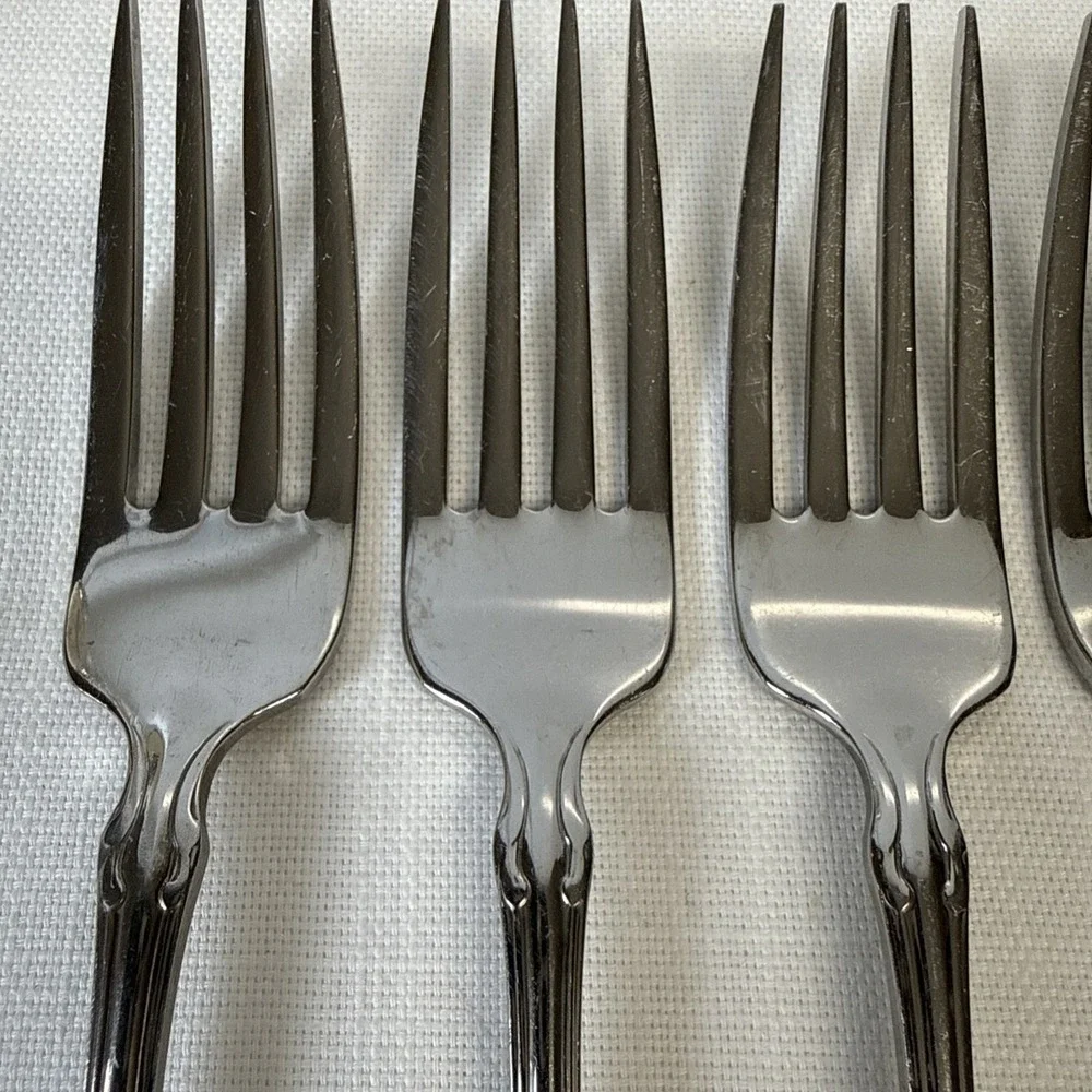 Oneida Plantation‎ Dinner Forks Community Stainless Flatware Set of 6